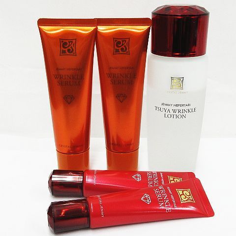 CRYSTAL JEMMY 最新リンクルセラムWPP & つやリンクルローション つや