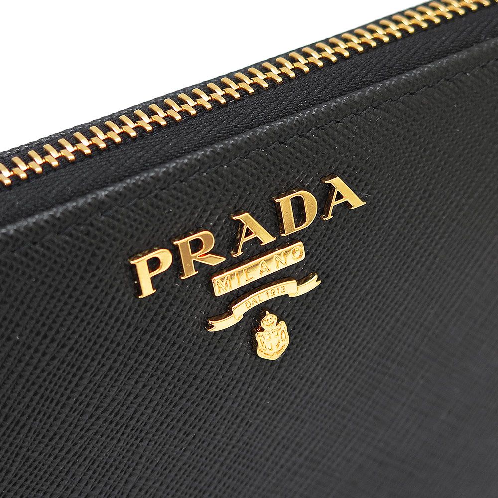 プラダ 長財布 サフィアーノ レザー ジップアラウンド 1ML506 QWA