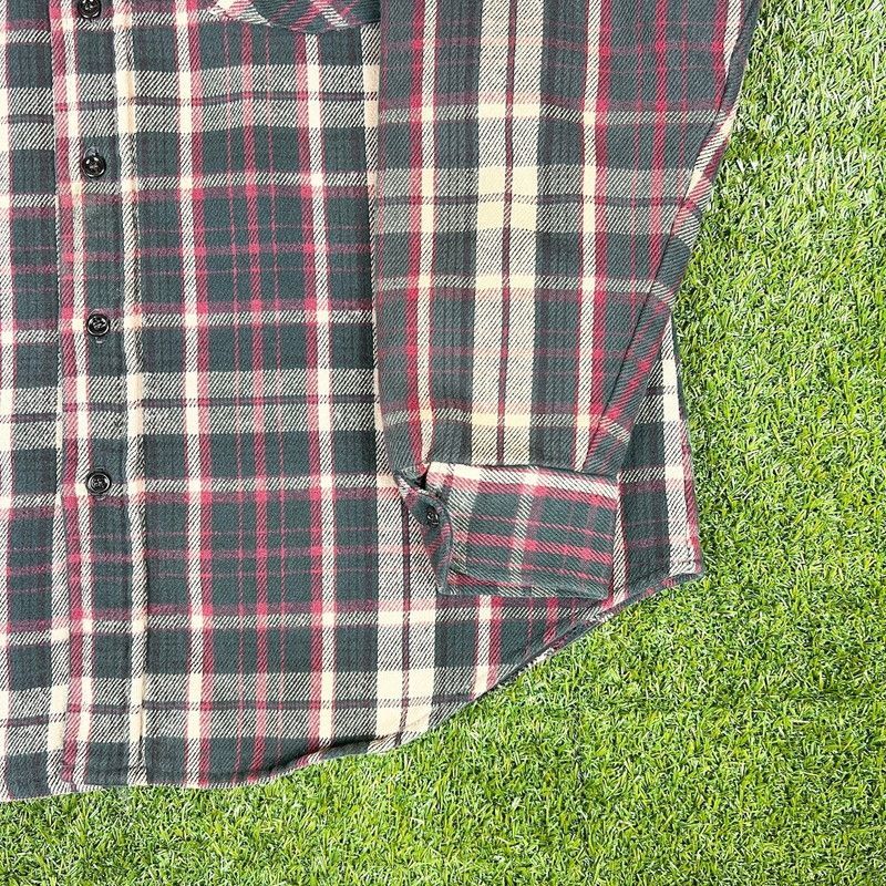 90s FIVEBROTHER ファイブブラザー ヘビーネルシャツ チェック