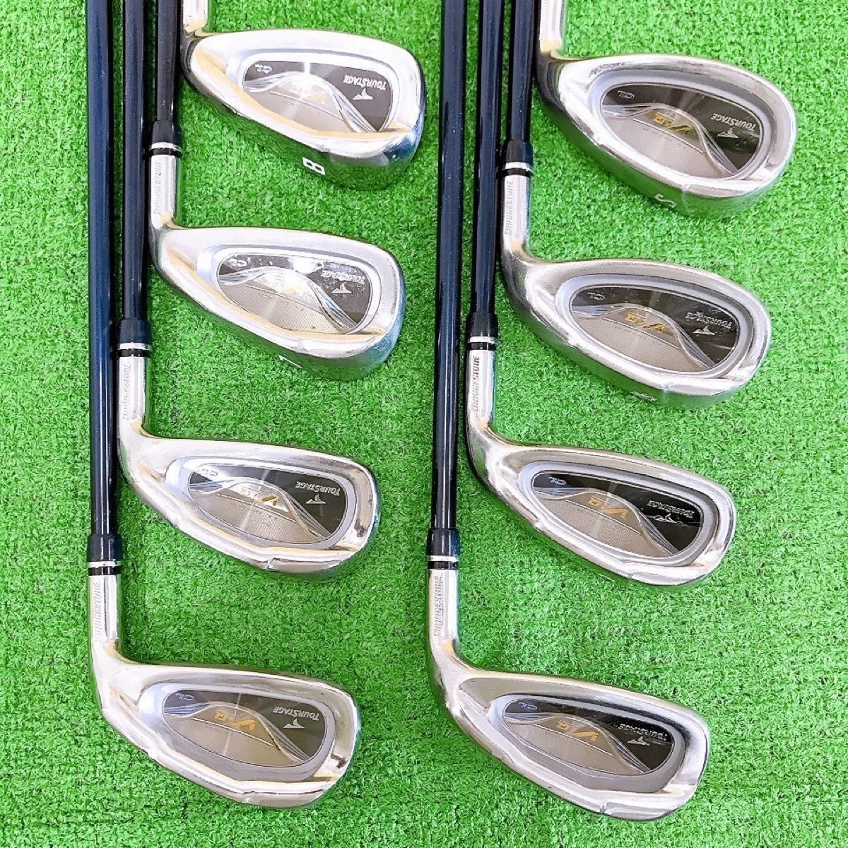 テ20☆ツアーステージ ViQ CL 8本レディースアイアンセット L ブルー