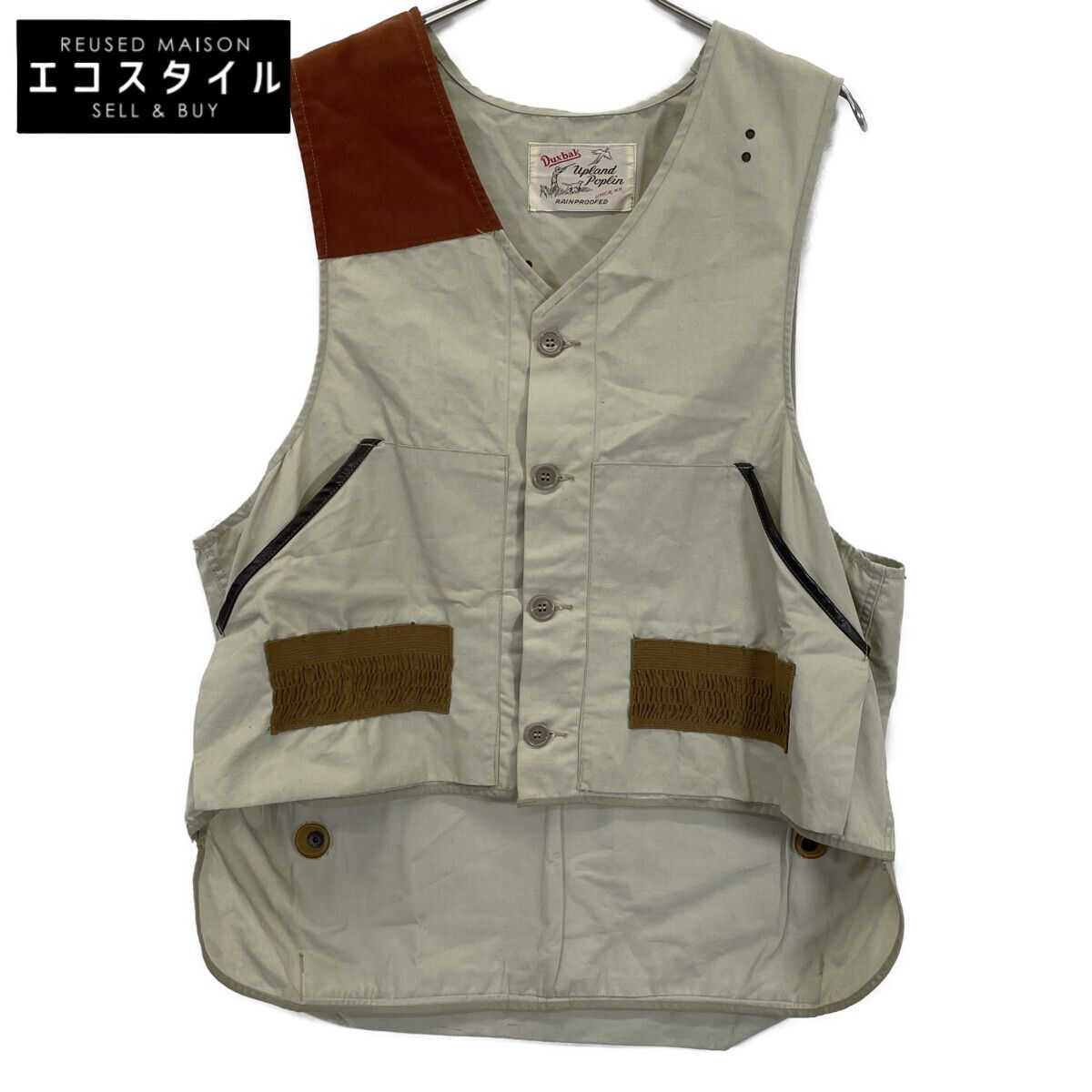 special Duxbak コーデュロイ 総柄 ベスト vintage 50s special Duxbak