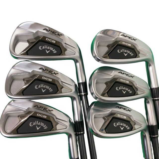 中古】 キャロウェイ APEX DCB(2021) 6S アイアンセット IR Diamana 55