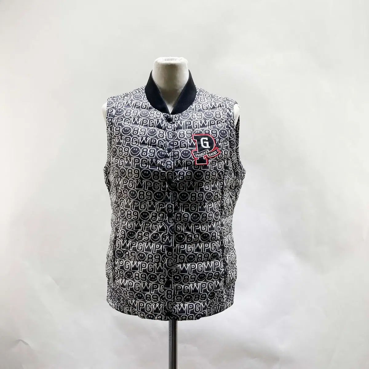 パーリーゲイツ 正規品 レディース グース 軽量 ダウンベスト 90