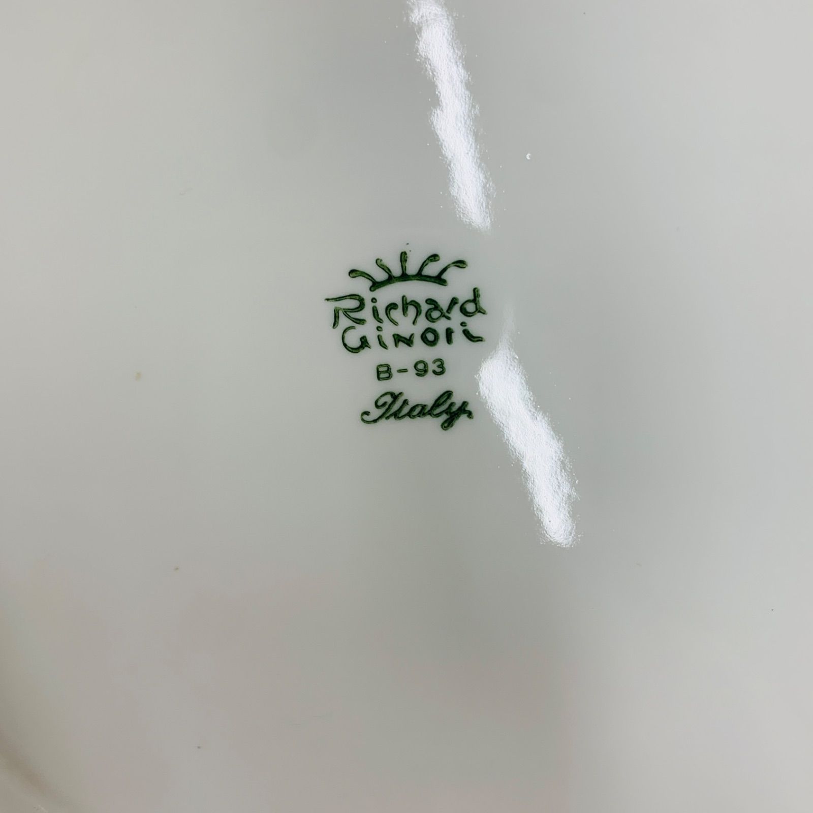 Richard Ginori リチャード ジノリ 皿 金縁 バラ 花柄 6枚セット