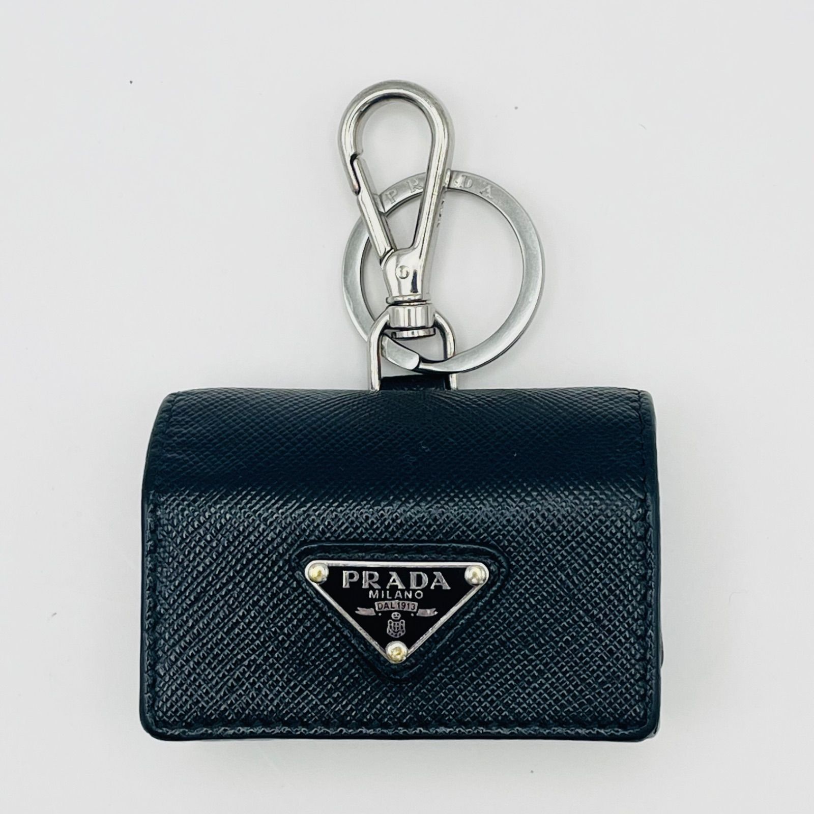 PRADA プラダ AirPods Proケース サフィアーノレザー 三角ロゴ