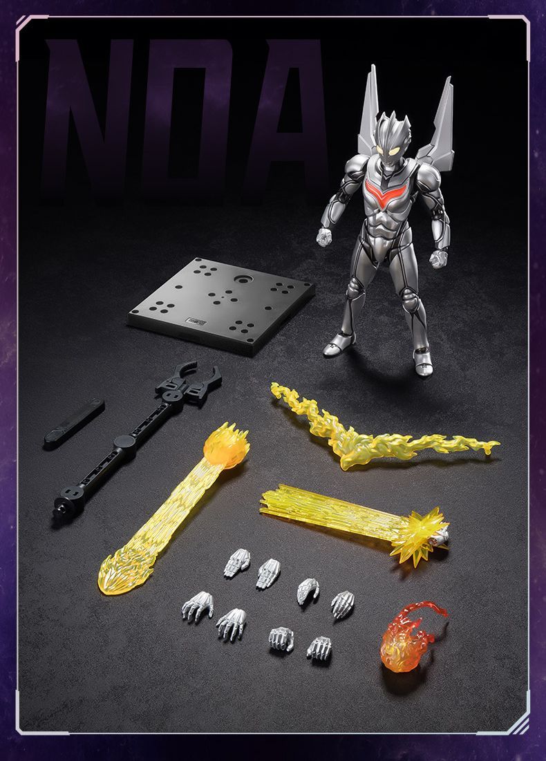 中国限定 ウルトラマンノア プラモデル アクション フィギュア 発光