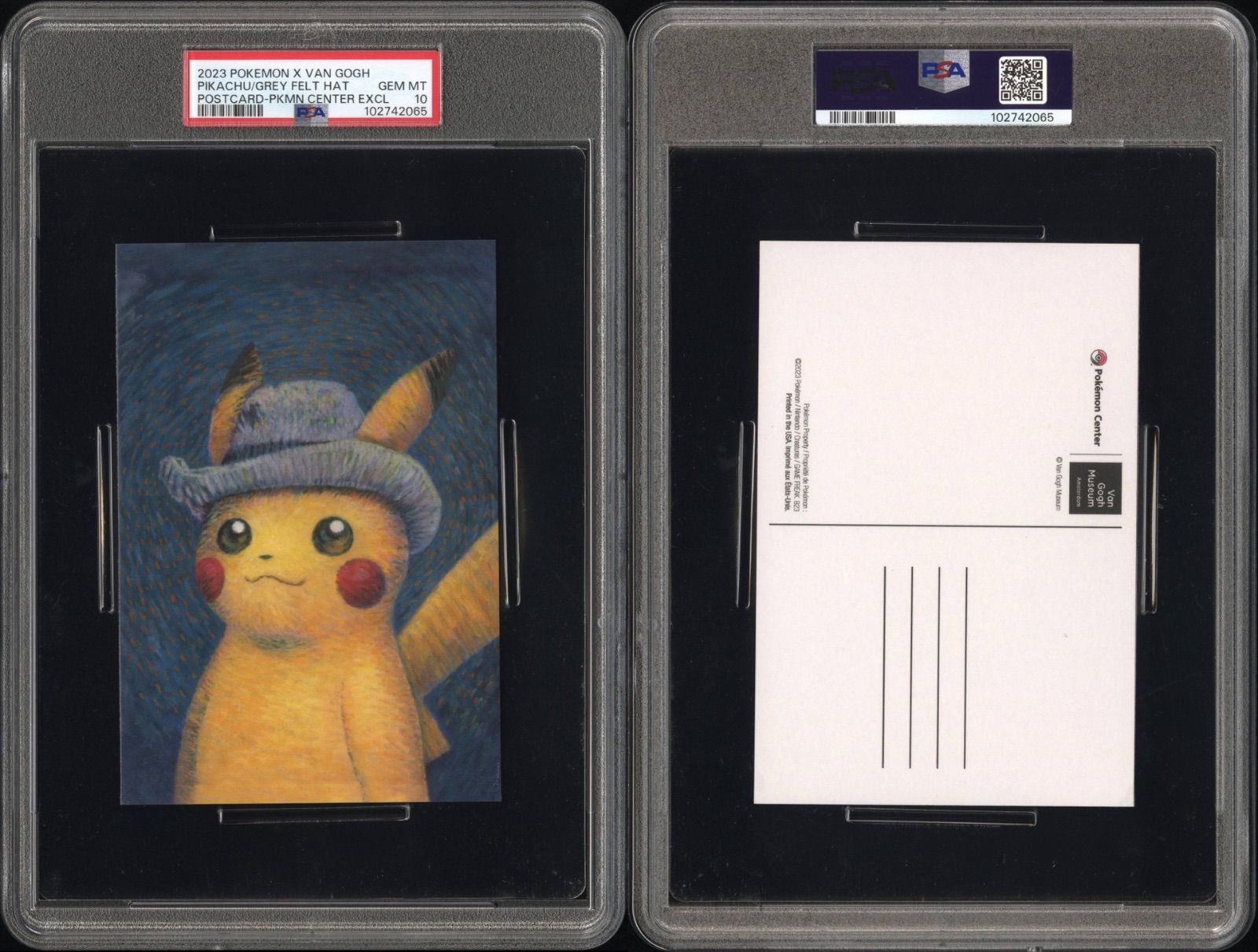 ポケカ ゴッホピカチュウ ゴッホ展 PSA10 PSA10鑑定済〕Pikachu with