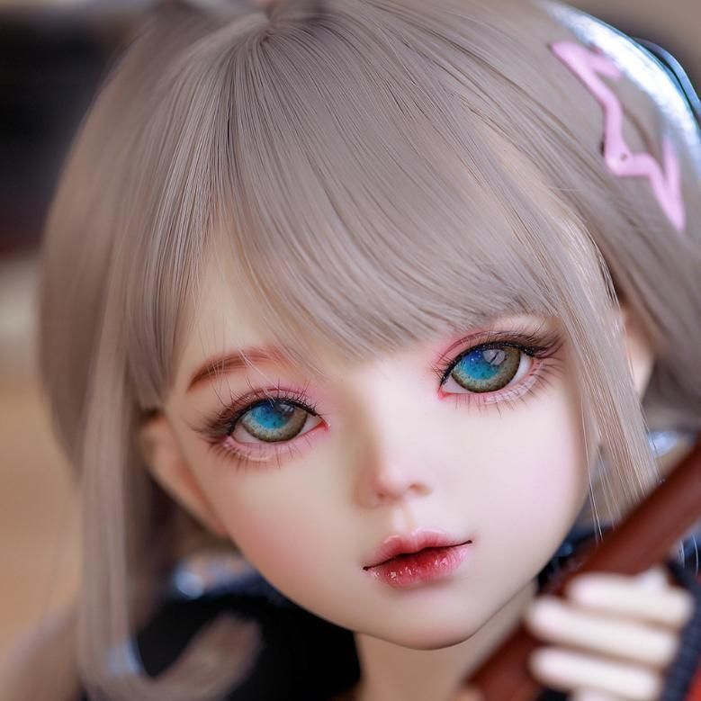 BJD 1/3ドール フルセット 本体 56cm 球体関節人形 眼球 洋服 メイク済
