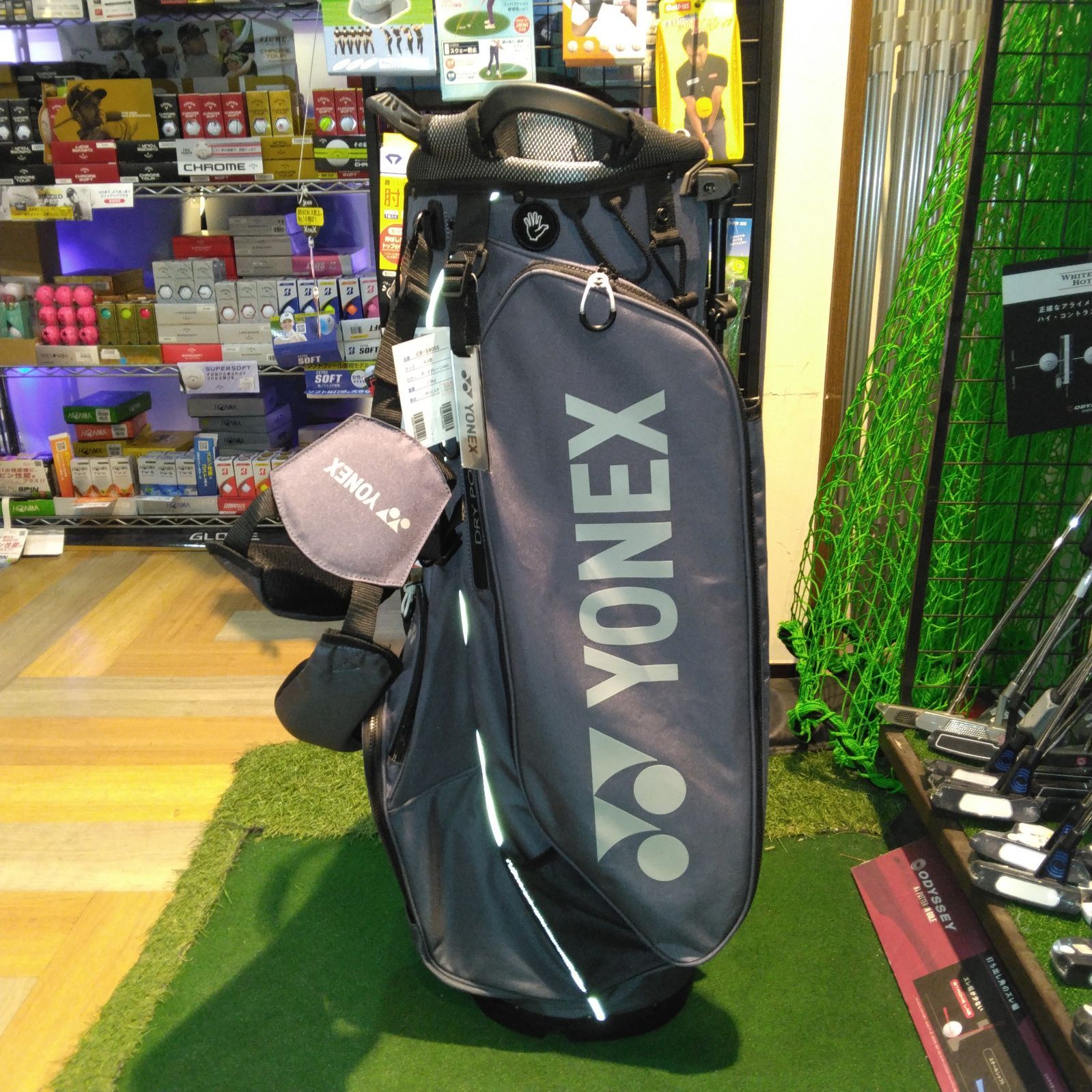 新品未使用品】ヨネックス ゴルフ スタンドキャディバッグ ロゴ入り