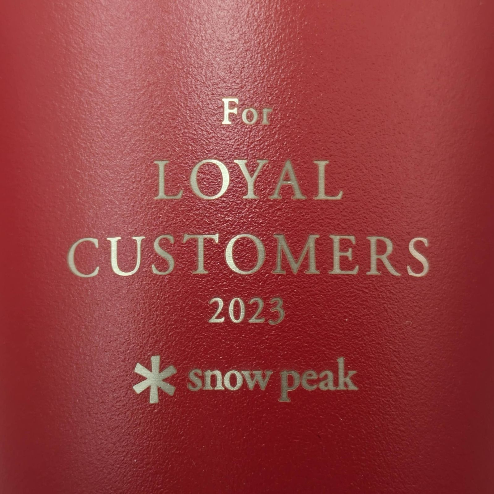 Snow peak ロイヤルカスタマー会員限定商品 サーモタンブラー470