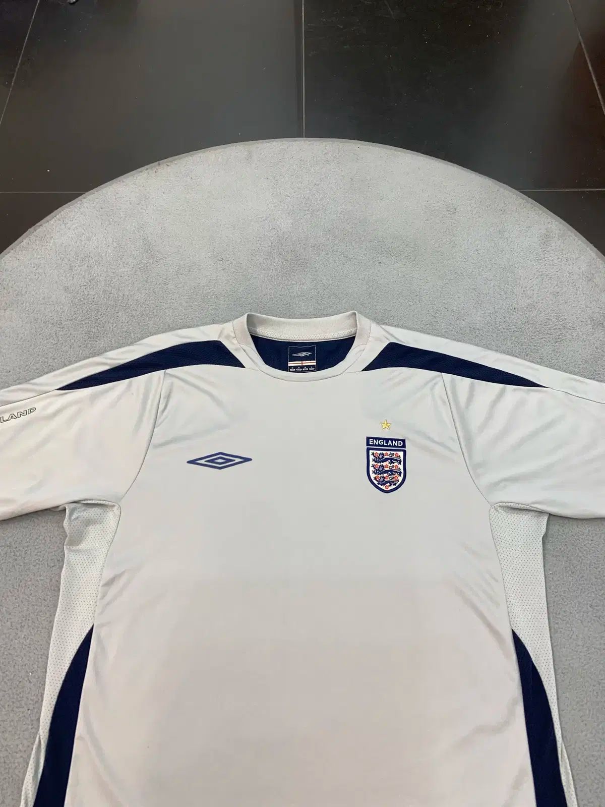 アンブロ 2004イングランド代表レプリカGKシャツ サックス US L