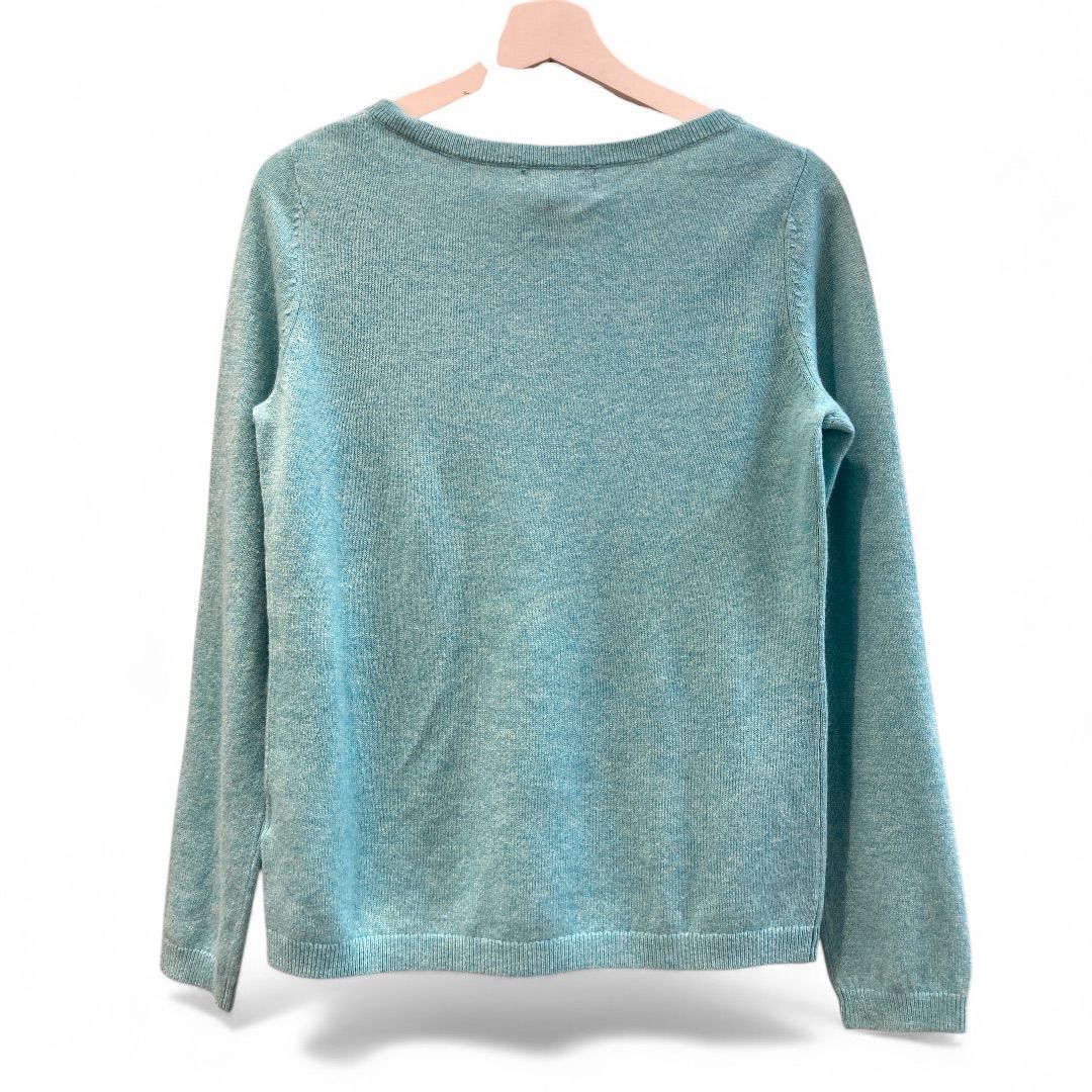 LAND'S END ランズエンド カシミヤ100% ニット ライトブルー 水色