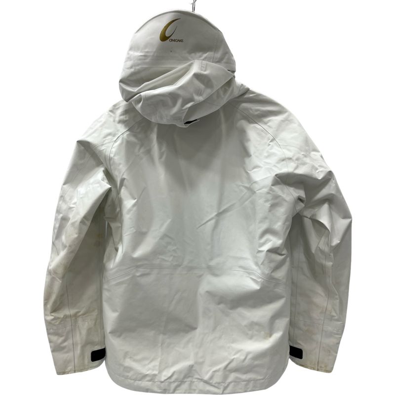 ハヤブサ 鬼掛 オニガケ レインスーツ(YS107G)Lサイズ ホワイト