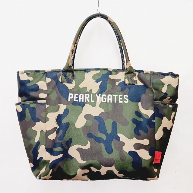 PEARLY GATES ロッカーバッグ 迷彩 カモフラ 希少 完全完売品 パーリー