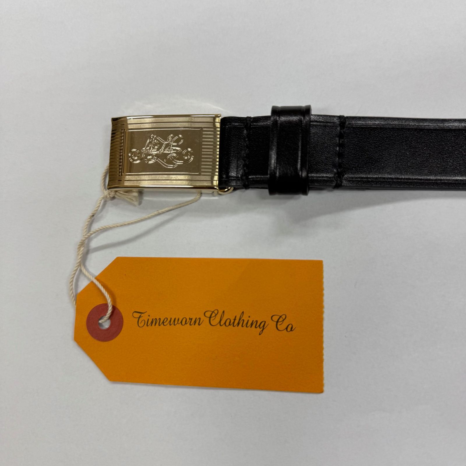 AtLast & Co. INITIAL BELT イニシャルベルト レザーベルト アット