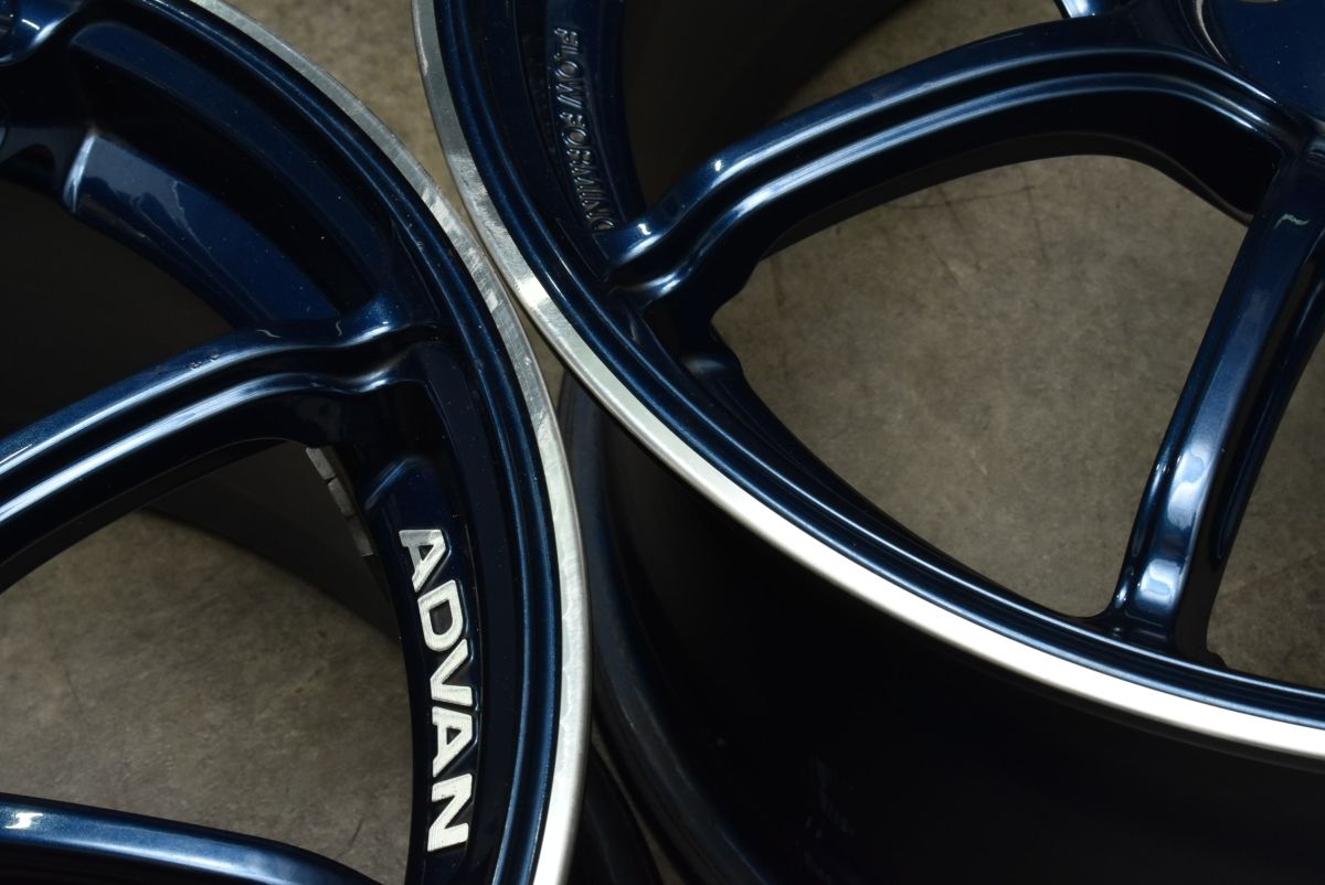 希少 アバルトサイズ】ヨコハマ ADVAN Racing RZII 17in 7.5J +35