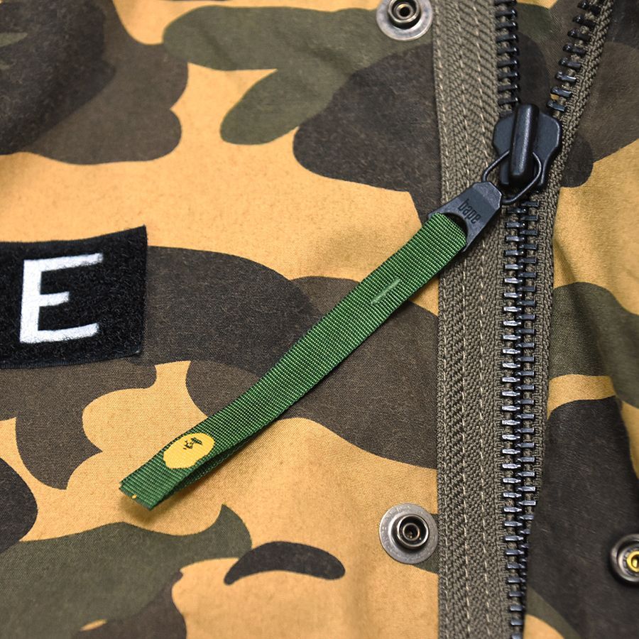 ABランク】BAPE A BATHING APE アベイシングエイプ モッズコート