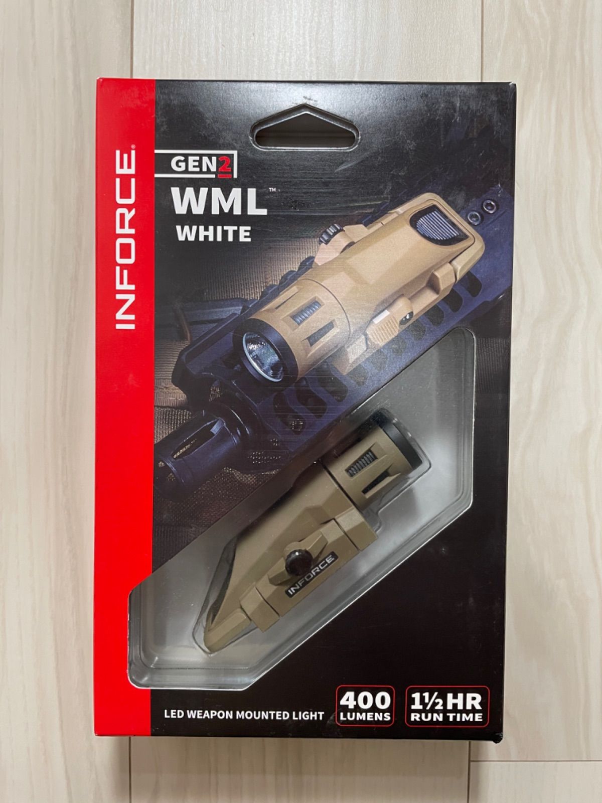インフォース INFORCE ウェポンライト 実物 ライフルフラッシュライト
