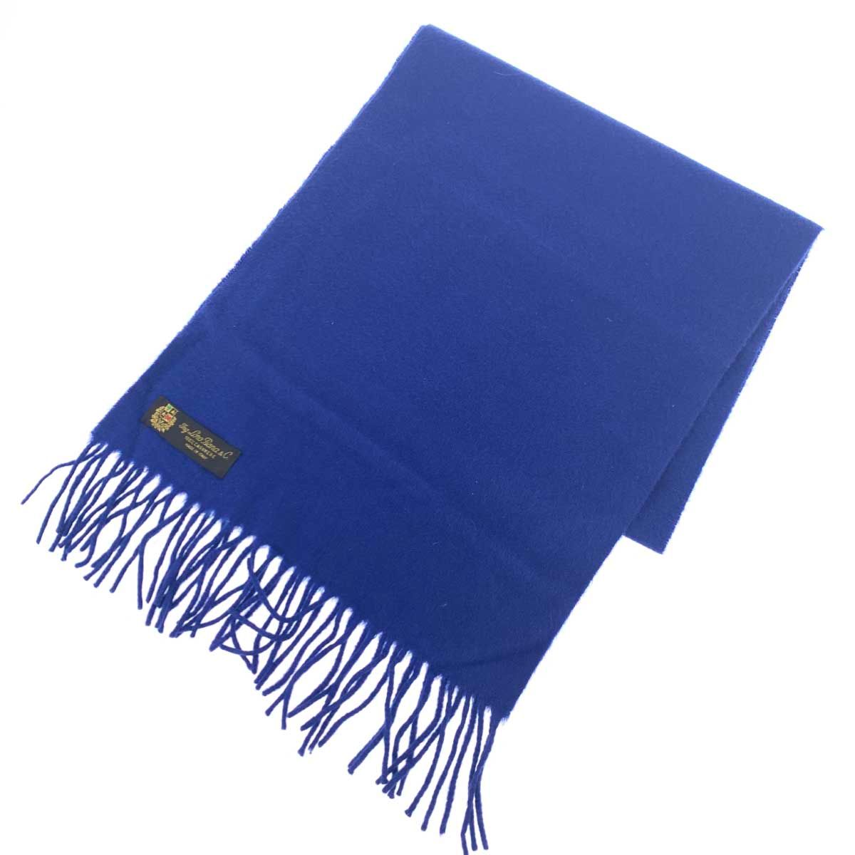 ロロピアーナ カシミアマフラー ネイビー 節約 HEMISPHERES×Loro Piana