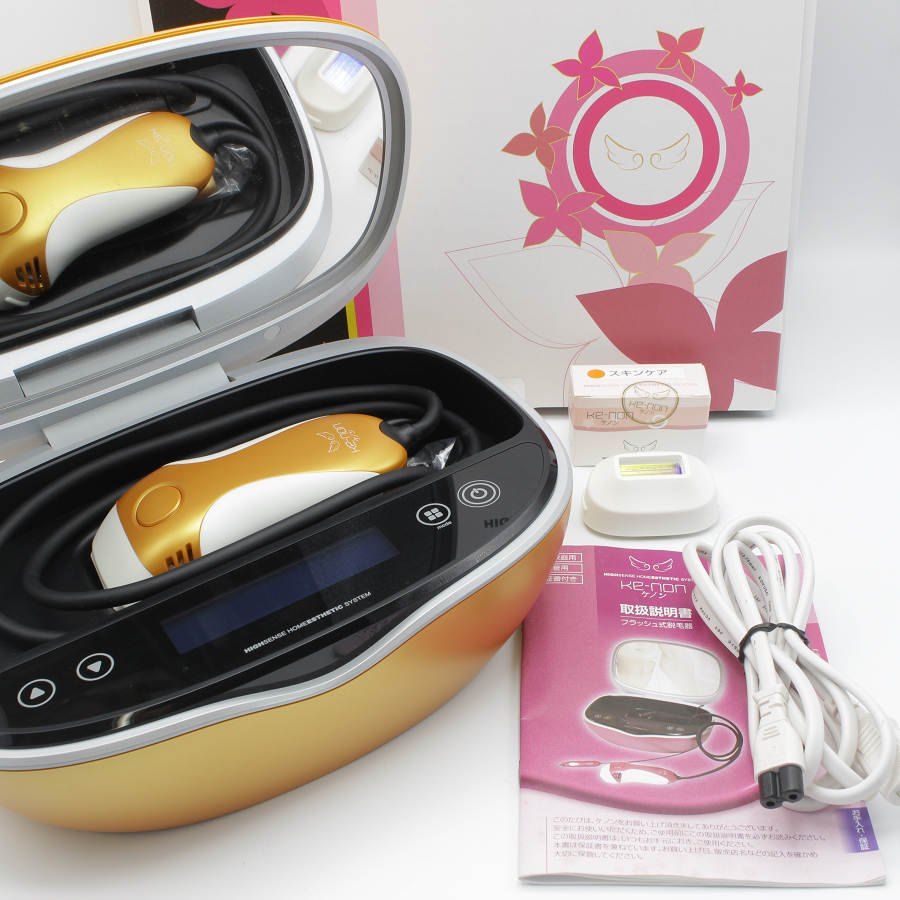 ケノン Ver7.2 本体＋カートリッジ3点 ケノン 脱毛器 ver7.2