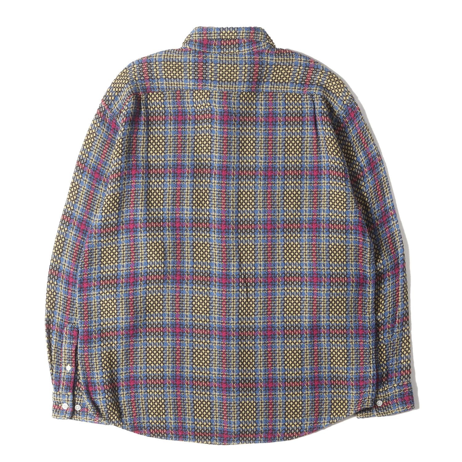 美品】Supreme シュプリーム シャツ イエロー ブルー サイズ:M | 23SS