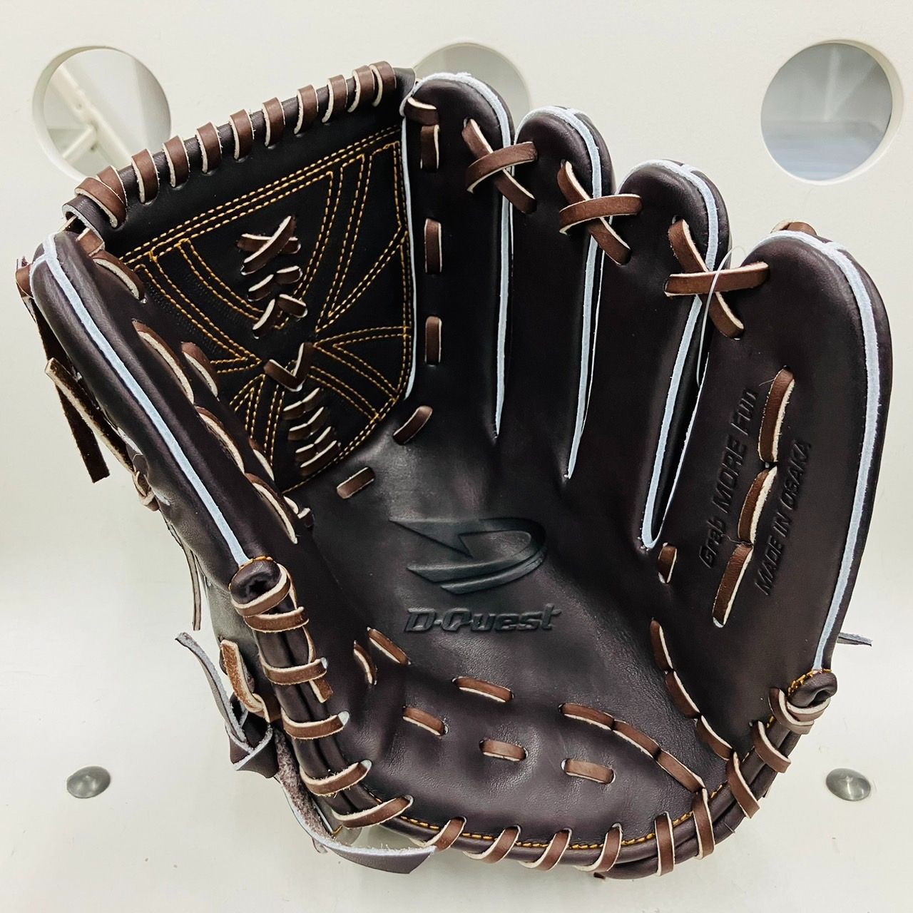 ディークエスト JHB-112 硬式用 投手用 ブラック 高校野球対応 ディー