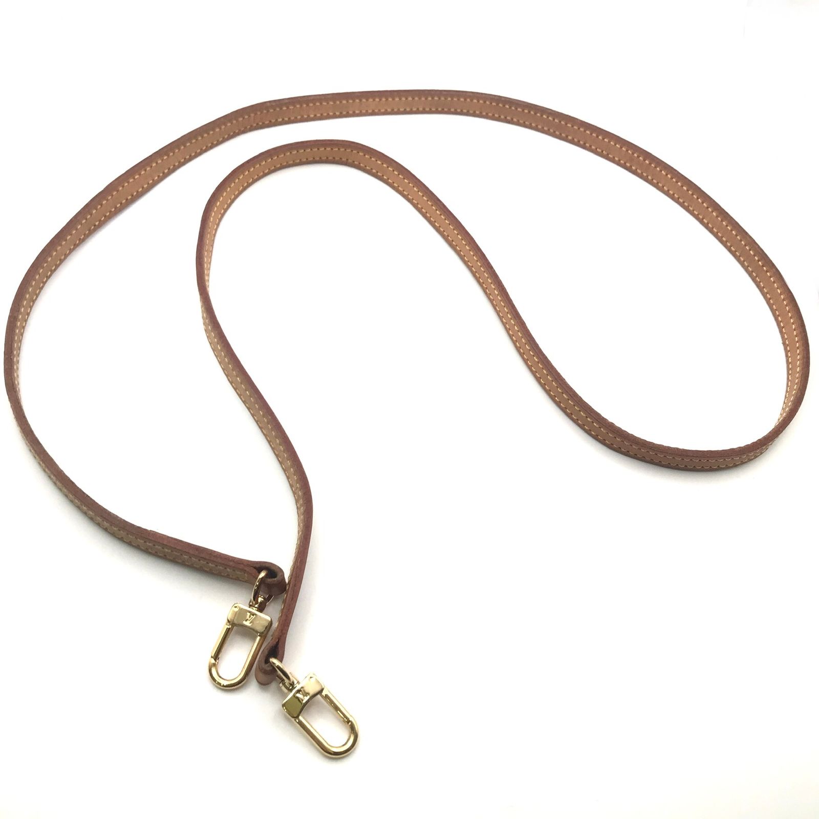 LOUISVUITTON ルイヴィトン ヌメ革 ショルダー ストラップ ブラウン