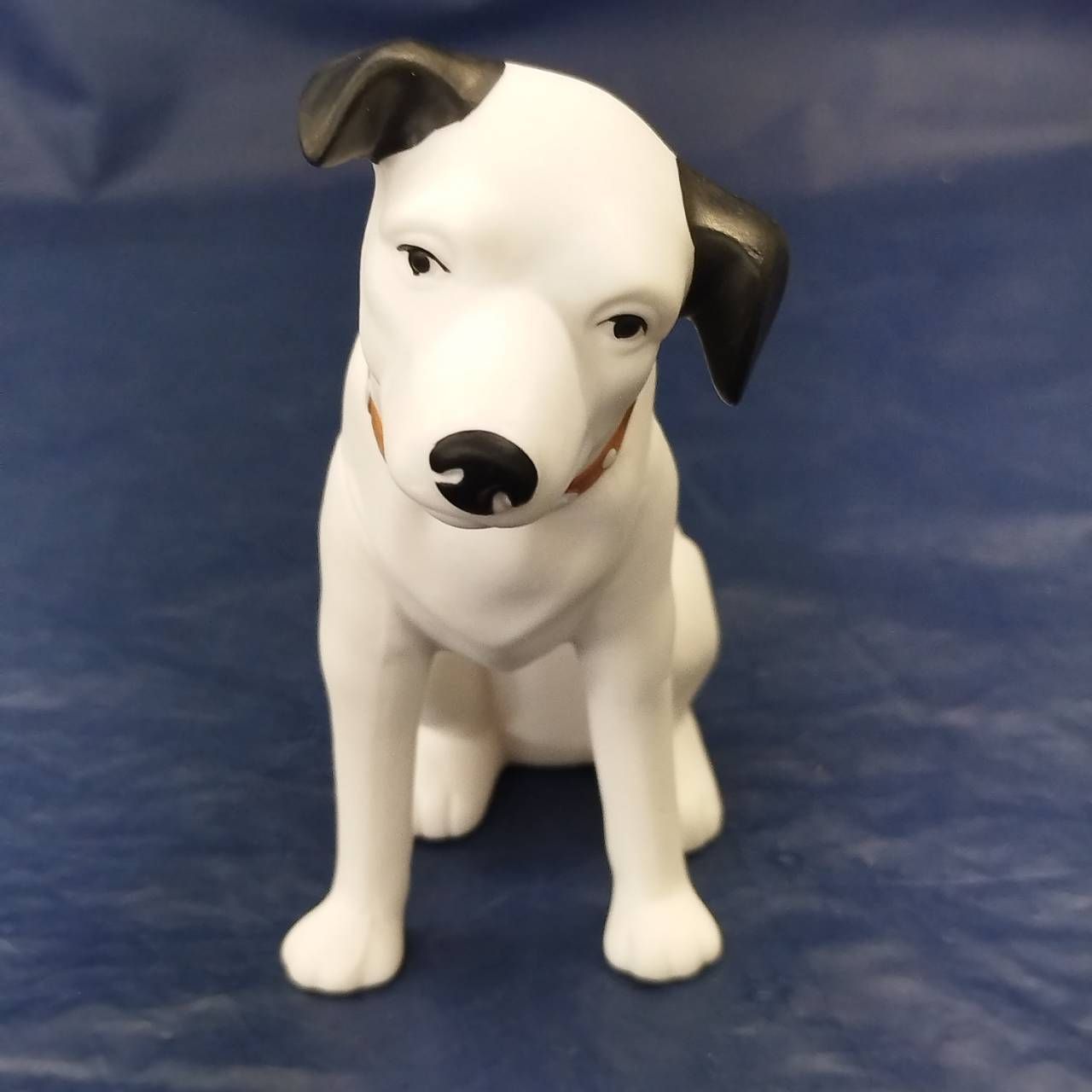 ビクター ニッパー犬 蓄音機 台座 置物 陶器製 アニメティ Victor