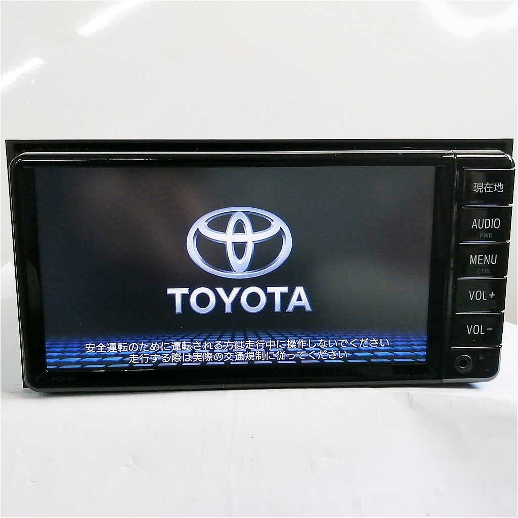 トヨタ純正ナビ NSCD-W66 7インチワイド 地図2016年 - メルカリ