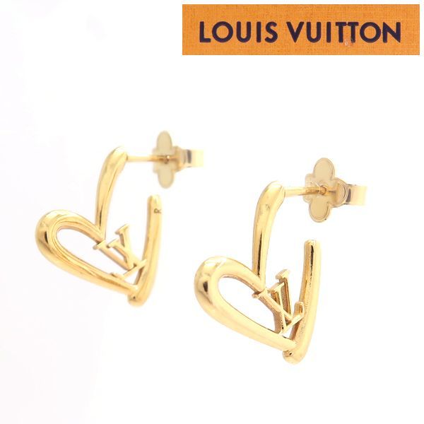 LOUIS VUITTON ブックルドレイユ ハートフォーリンラブPM ピアス
