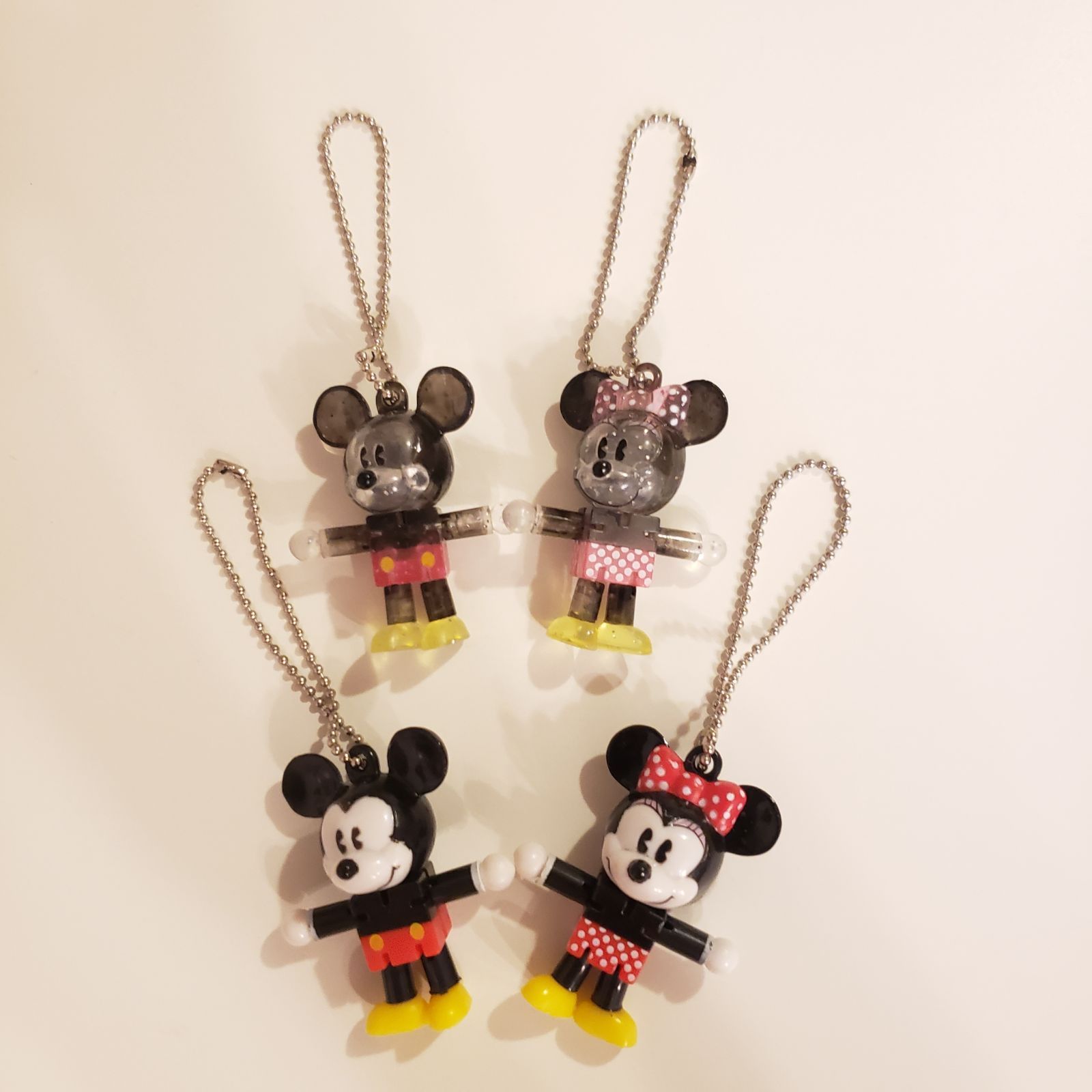 ディズニー Disney ミッキー ミニー フィギュア キーホルダー セット