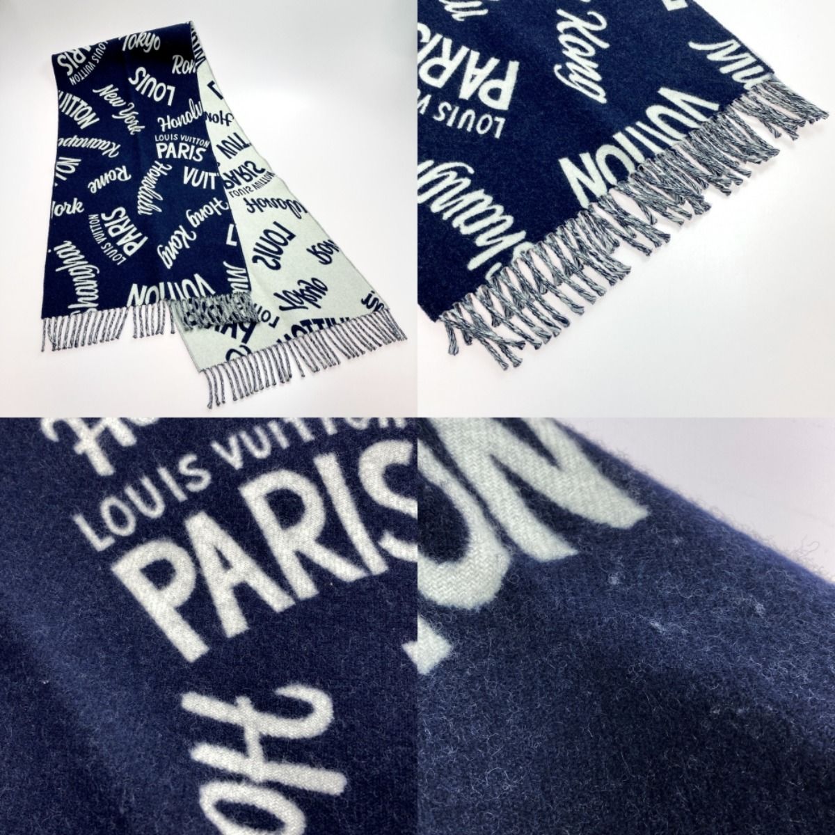 LOUIS VUITTON ルイヴィトン エシャルプ・シティズ マフラー M71666