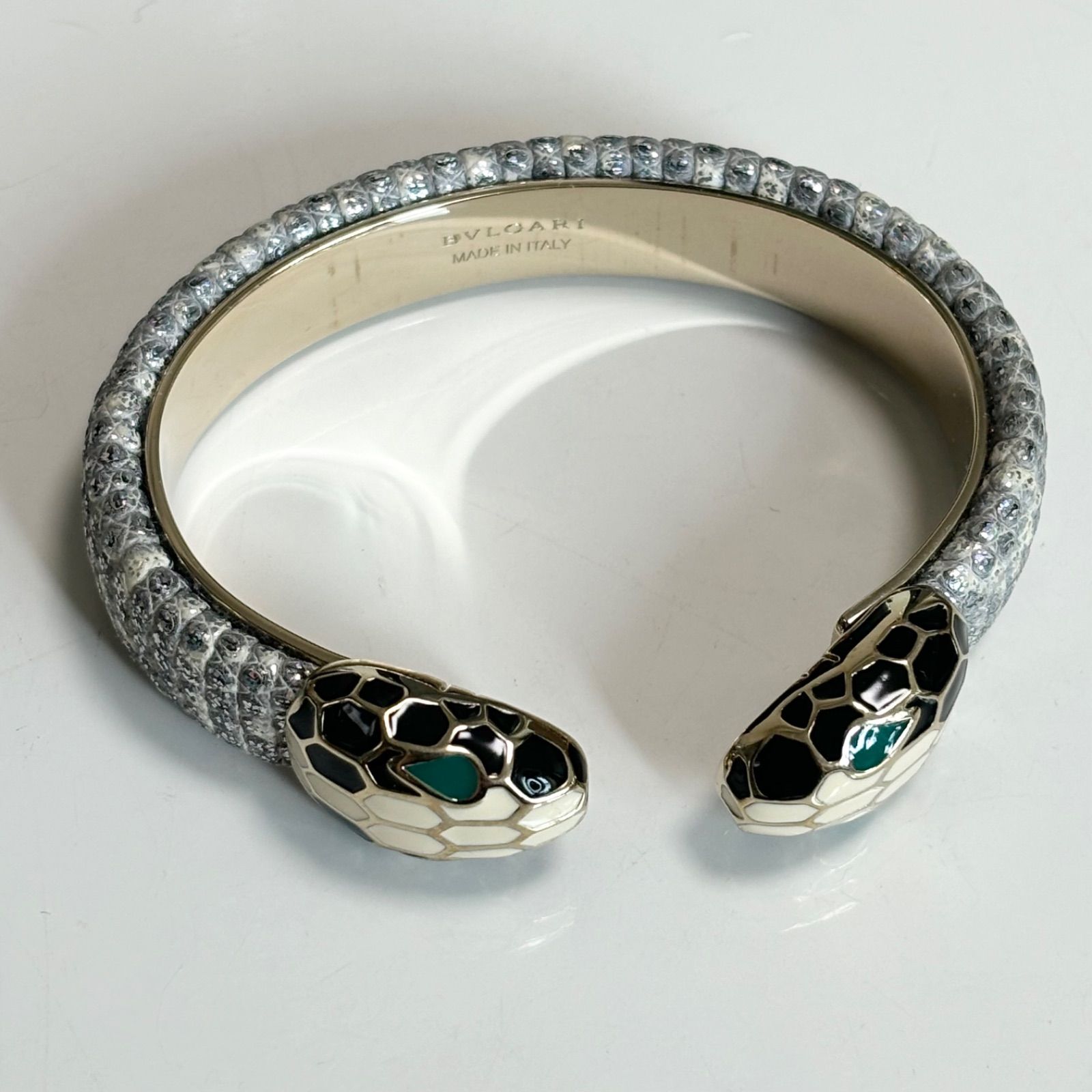 送料無料】BVLGARI/ブルガリ/セルペンティ/フォーエバー/レザー×GP