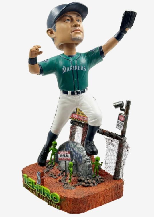 イチロー／”ヒットカウンター” ボブルヘッド人形 (2011／シアトル