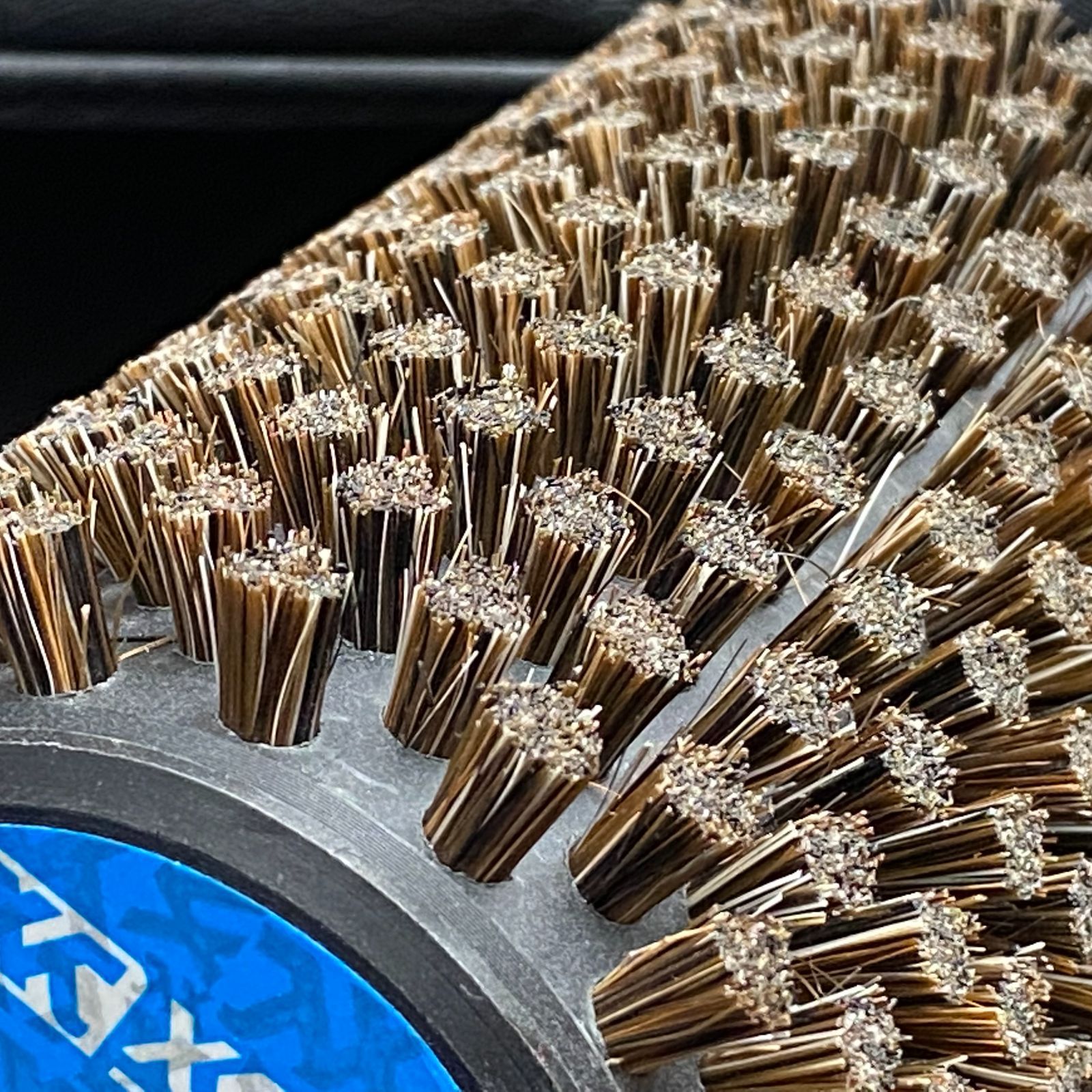 ロトブラシ3点＋シャフトセット（馬毛、ブロンズ、ナイロン、ハンドル