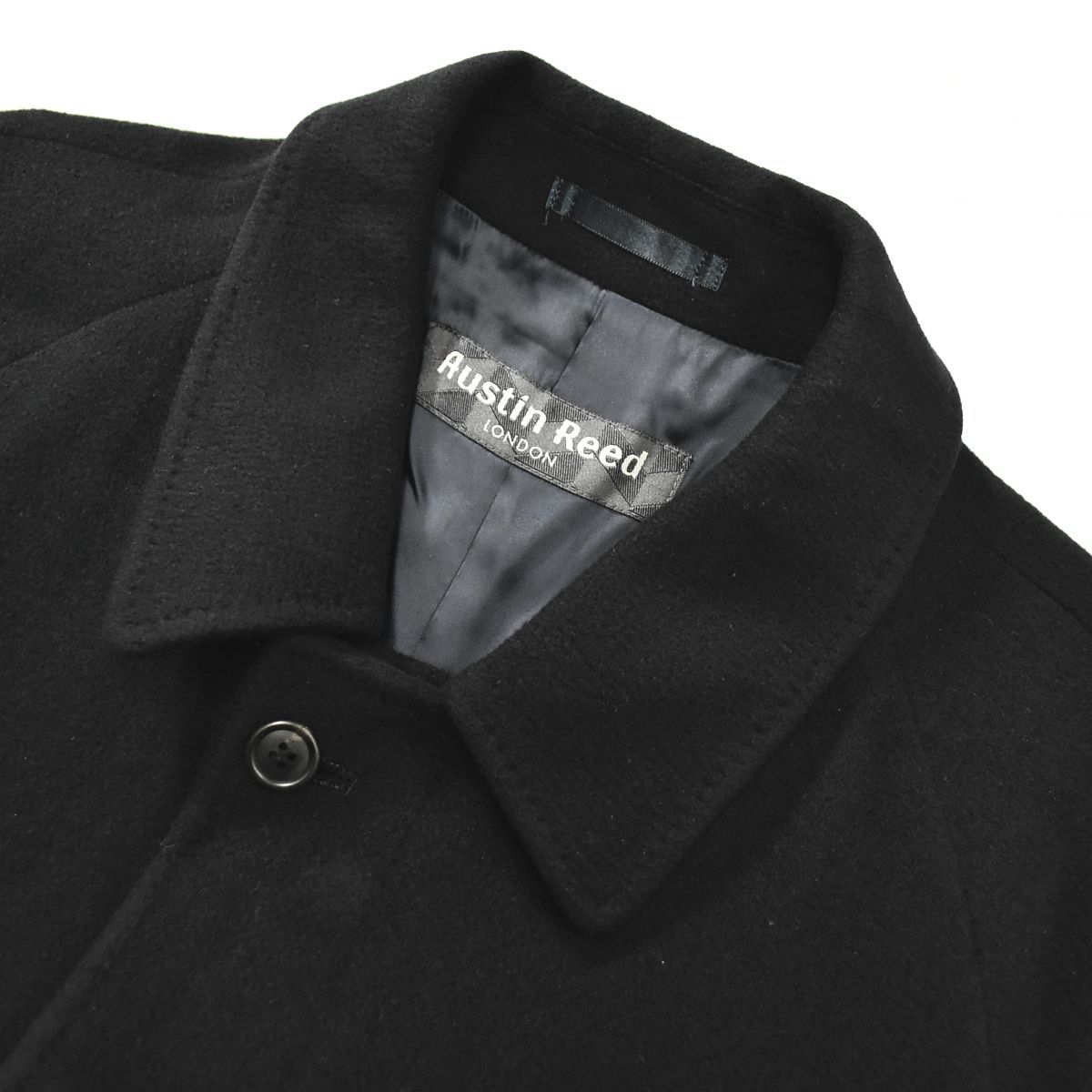 最高級】 オースチンリード AUSTIN REED カシミヤ100％ ウール ロング