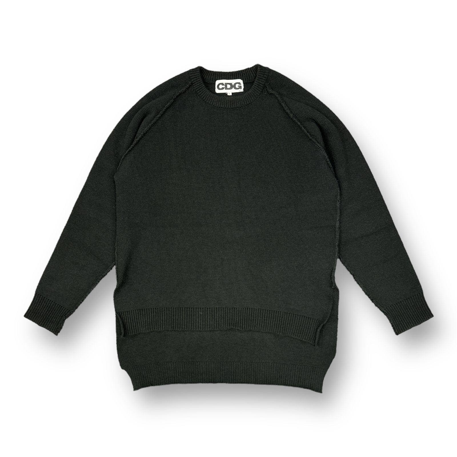 CDG 23AW サイドスリット ニット セーター シーディージー