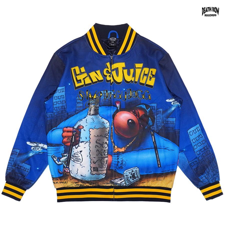 DEATH ROW RECORDS × SNOOP DOGG GIN AND JUICE TRACK JACKET【MULTI