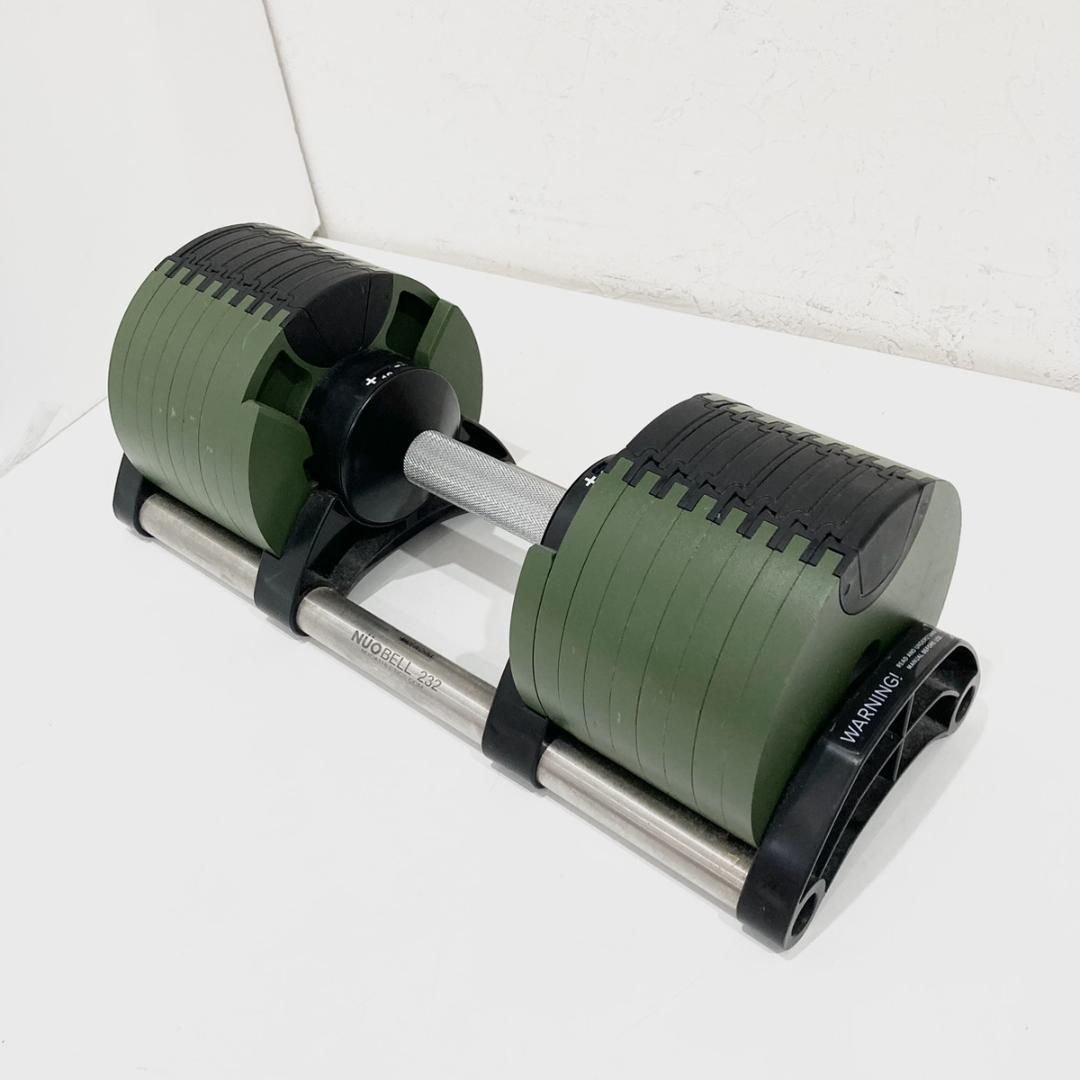NUOBELL可変式ダンベル 32kg 2kg刻み Green② NÜOBELL 可変式ダンベル