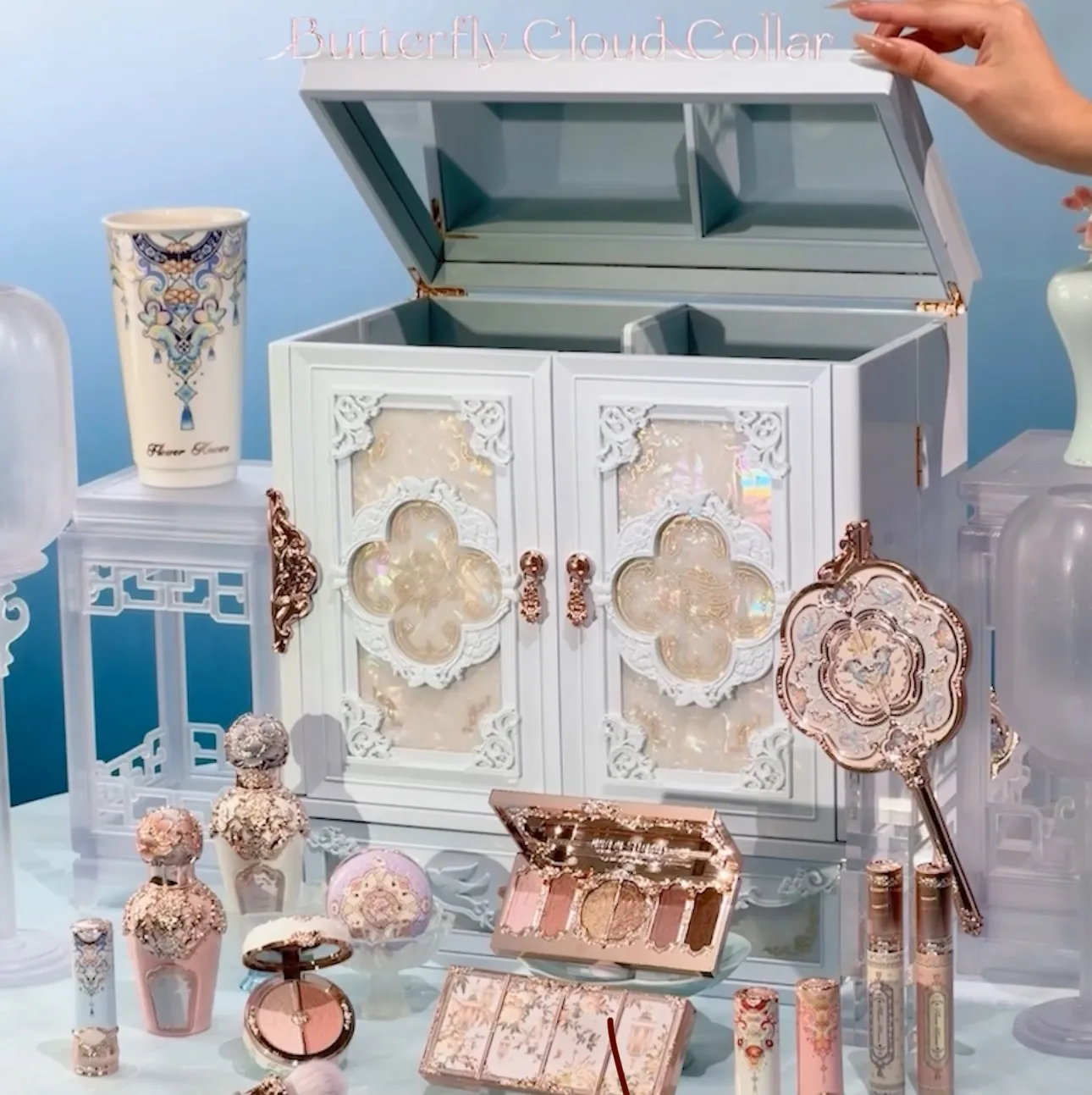 フラワーノーズ メイクボックス バタフライクラウドカラー(本体のみ