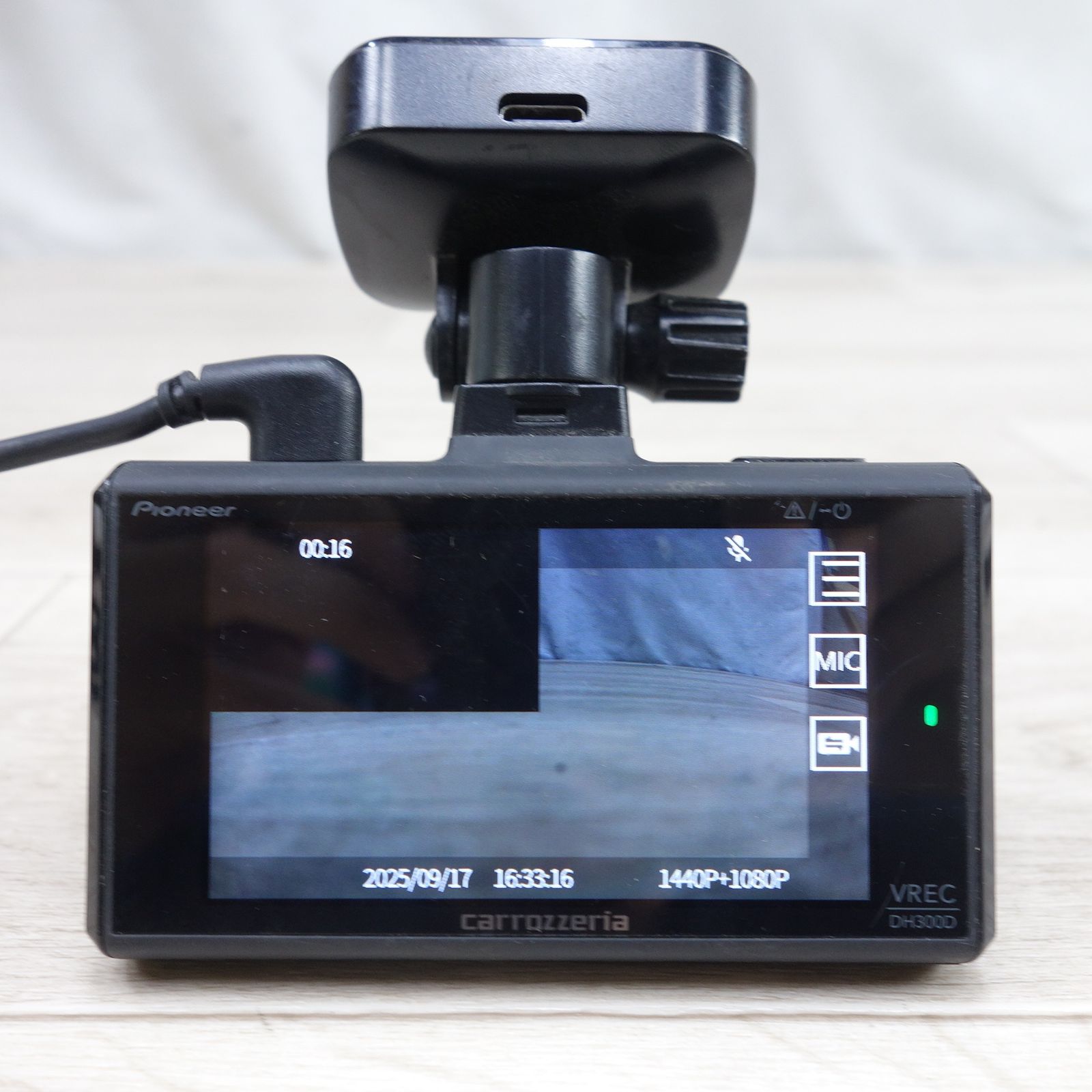 カロッツェリア VREC-DH300D ドライブレコーダー SDカード（64G