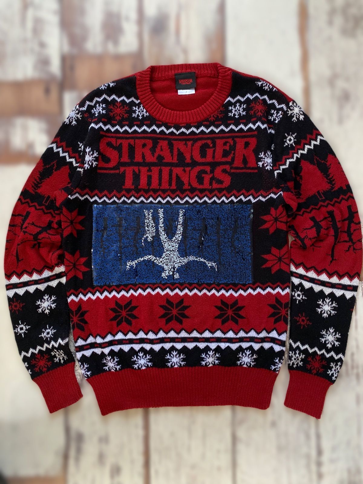 ストレンジャーシングス stranger things ニット セーター Netflix