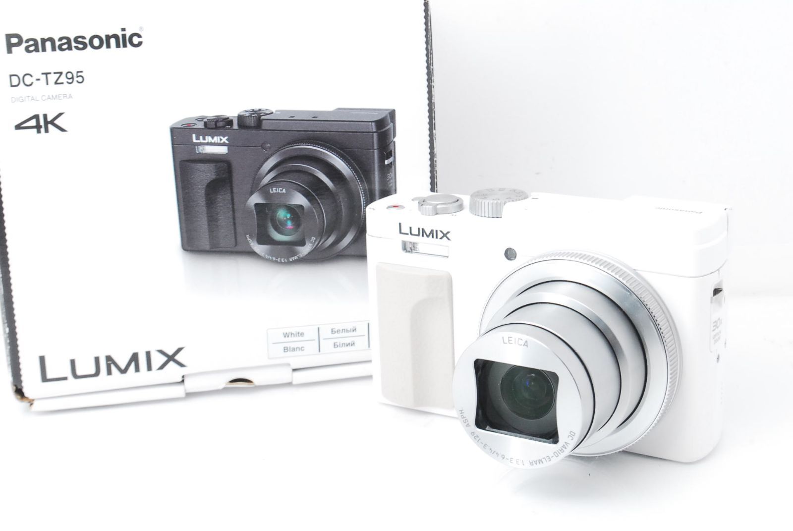 Panasonic DC-TZ95 白 パナソニック Panasonic LUMIX DC-TZ95 ホワイト