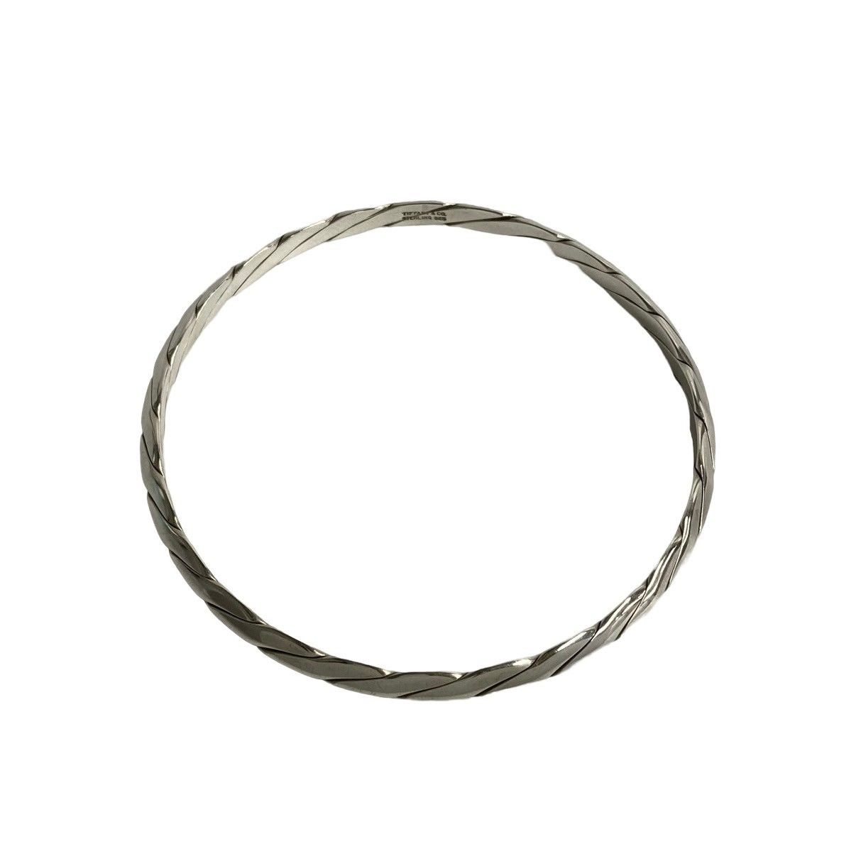 ほぼ未使用 TIFFANY&Co. ティファニー ヴィンテージ ツイストバングル