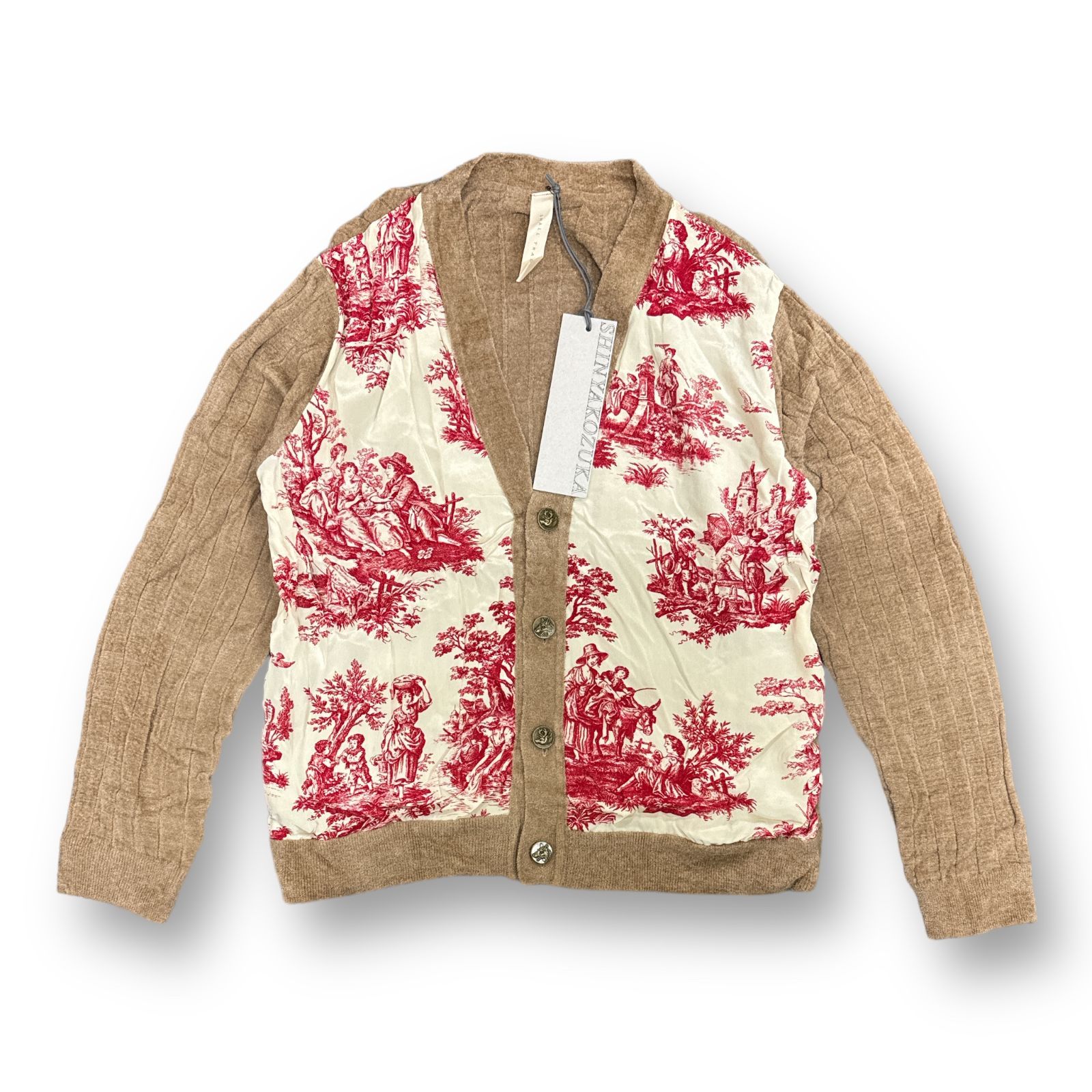 SHINYAKOZUKA シルクスカーフカーディガン