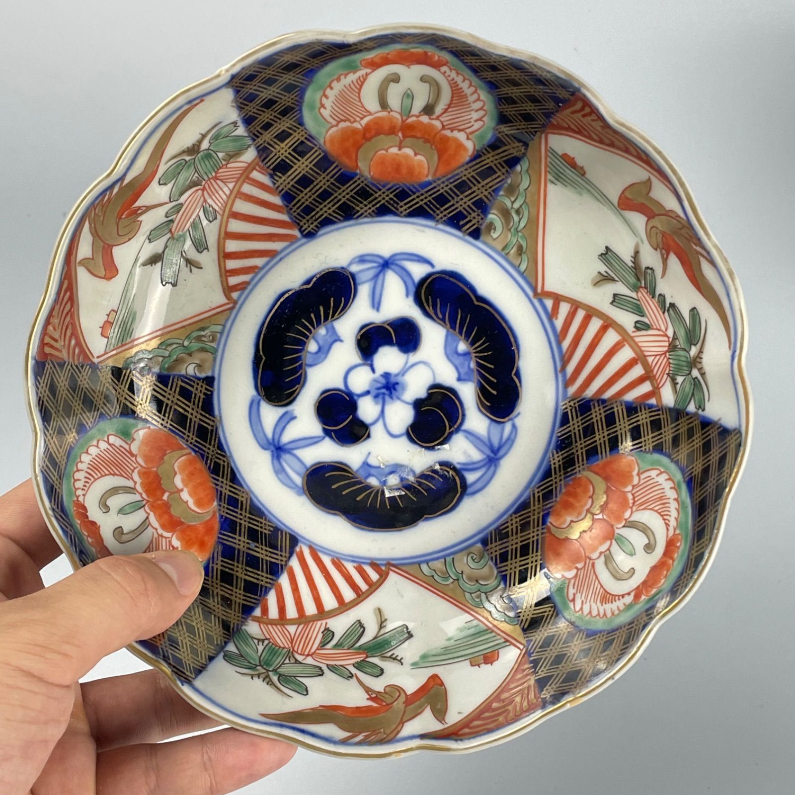 5枚セット 古伊万里 伊万里 色絵 金彩 ちどり 七寸皿 骨董 時代物 2026年