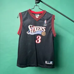 REEBOK・NBA】PHILADELPHIA 76ERS 背番号3 IVERSON チームゲームシャツ