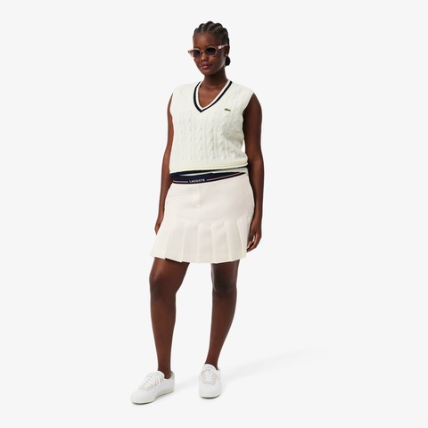 ショートプリーツテニススカート JF5323 - ラコステ（LACOSTE）公式