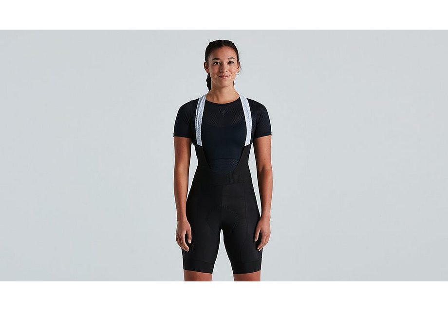 WOMEN'S SL BIB SHORTS BLK L(L ブラック): アパレル