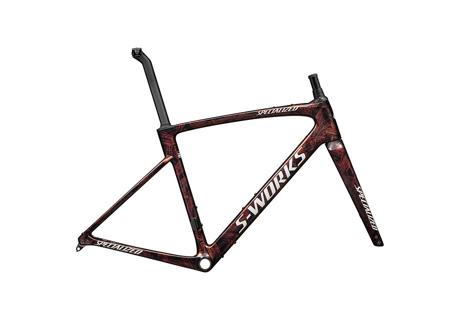 S-WORKS ROUBAIX SL8 FRAMESET CMLNREDGLD/SLDMET/DUNEWHT 56(56
